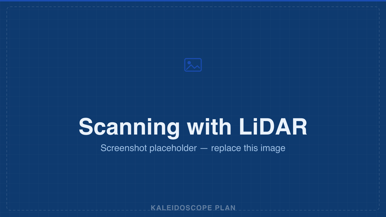 Scanning a room with LiDAR via RoomPlan