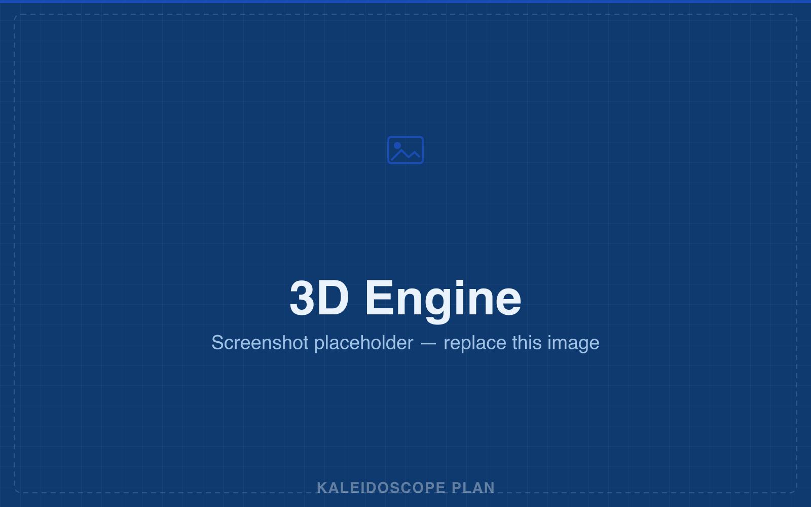 3D engine in Kaleidoscope Plan