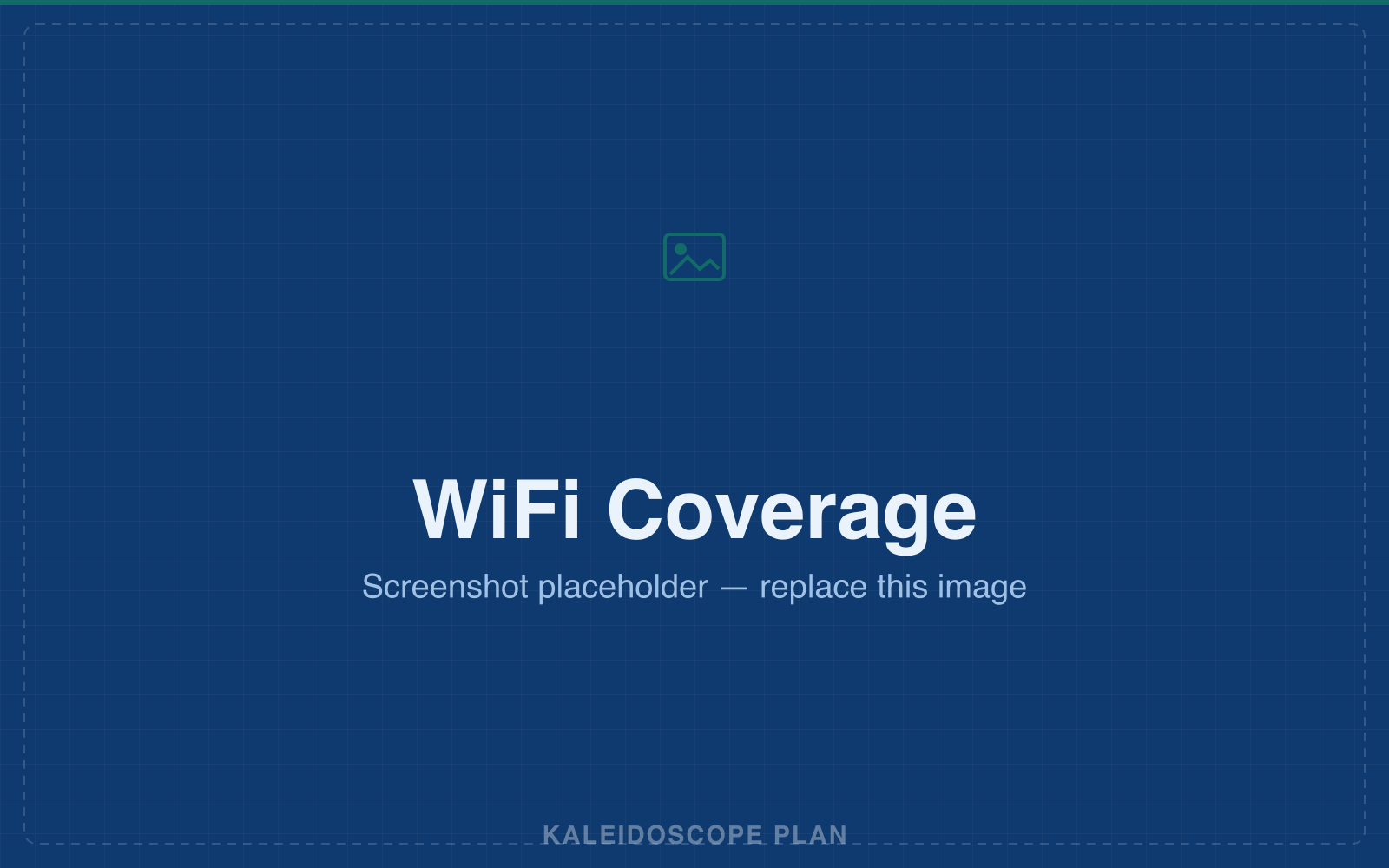 WiFi Coverage engine in Kaleidoscope Plan