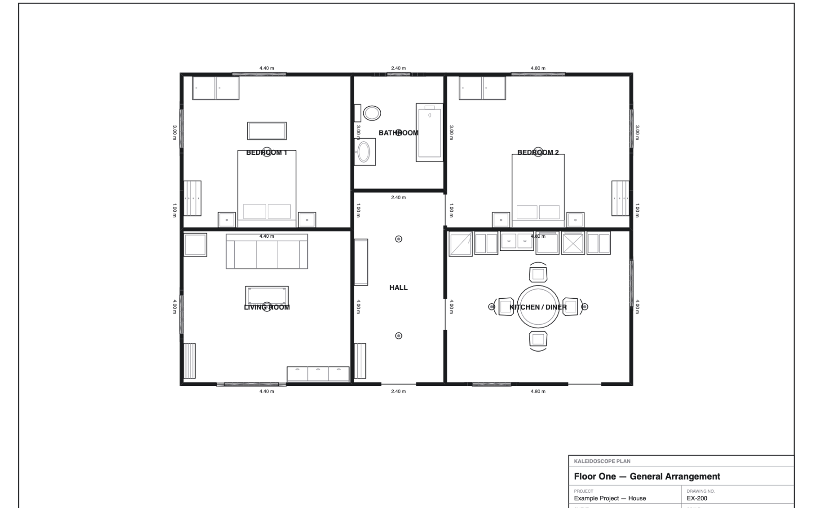 Exporting a plan from Kaleidoscope Plan