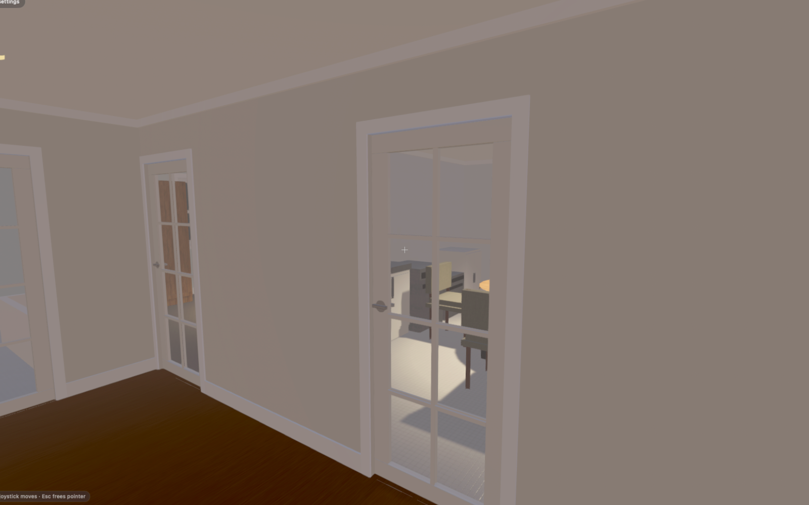 Walking through a 3D plan in Kaleidoscope Plan