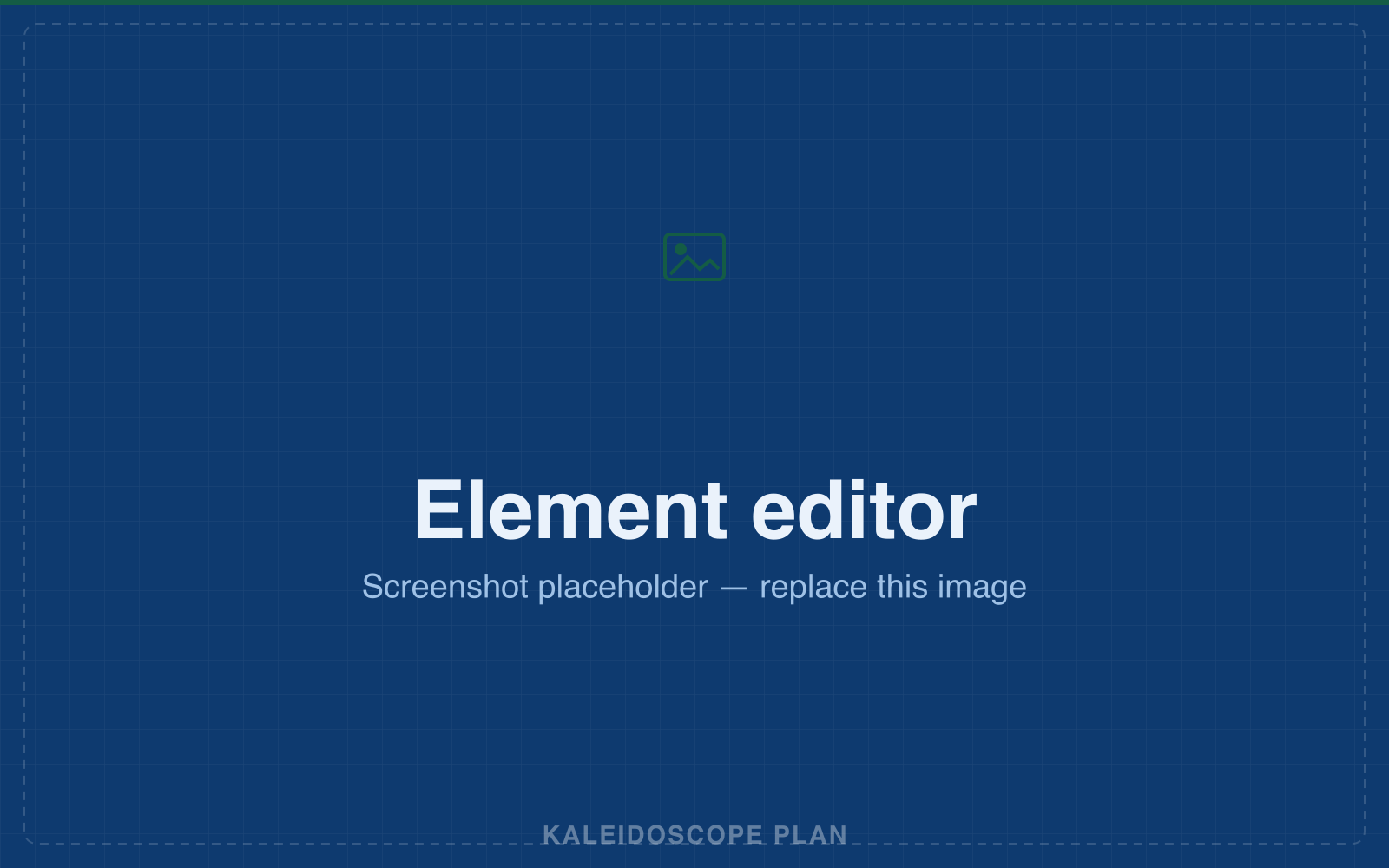 The online element editor for .kalarelement files